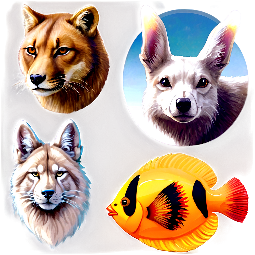 Animal Art Png 23 PNG Image