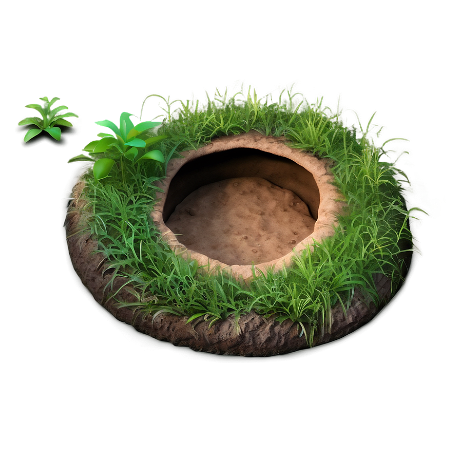 Animal Burrow Hole Png Ptk PNG Image