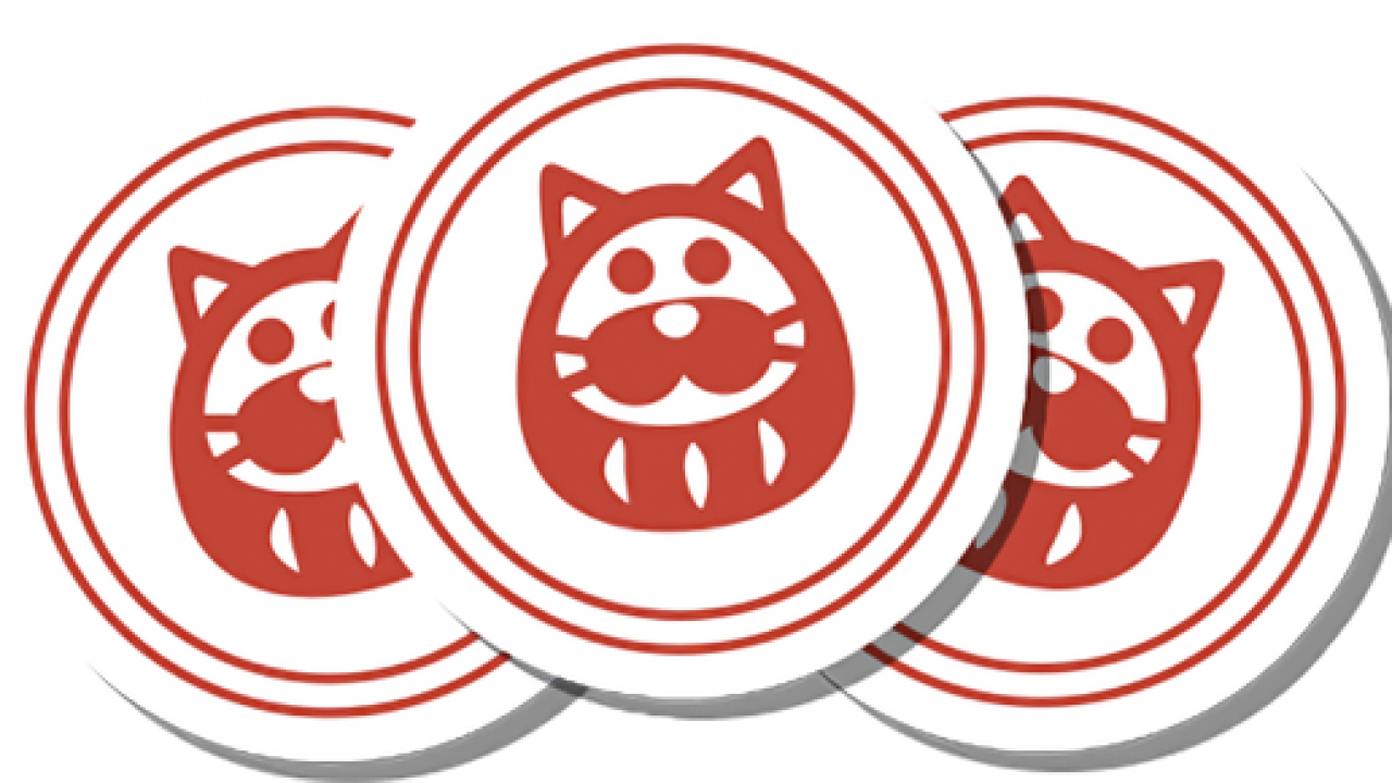 Animal Crossing Cat Icon Plates PNG Image