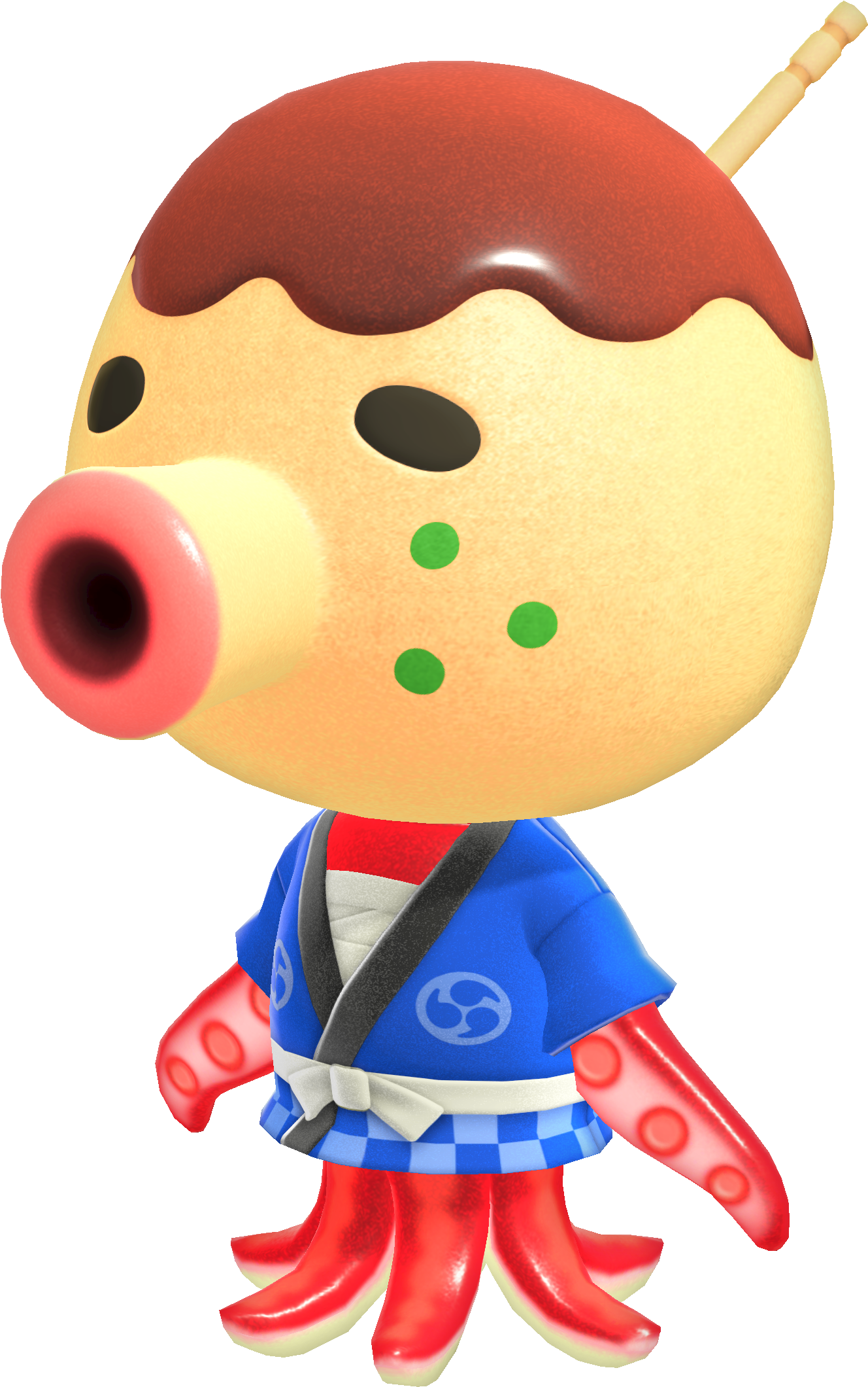 Animal Crossing Villager Octavian PNG Image