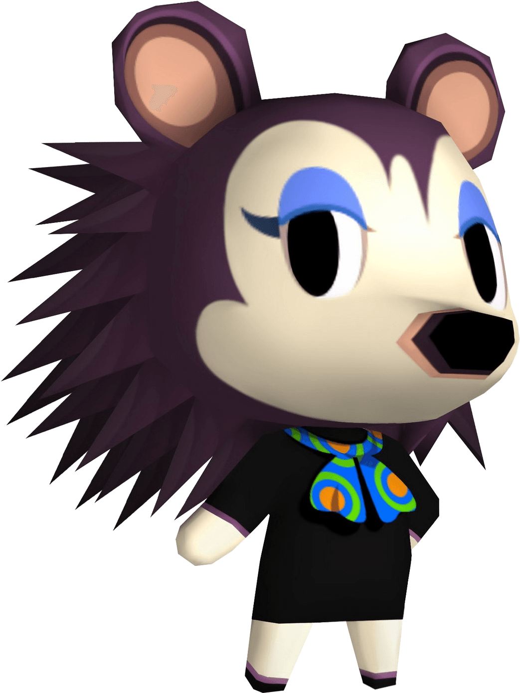 Animal Crossing Villager Singing PNG Image