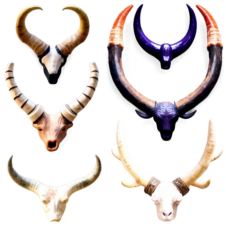 Animal Horns Collection Png Tlx PNG Image