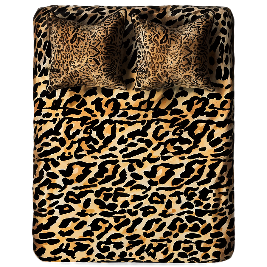 Animal Print Bed Sheet Png 06242024 PNG Image