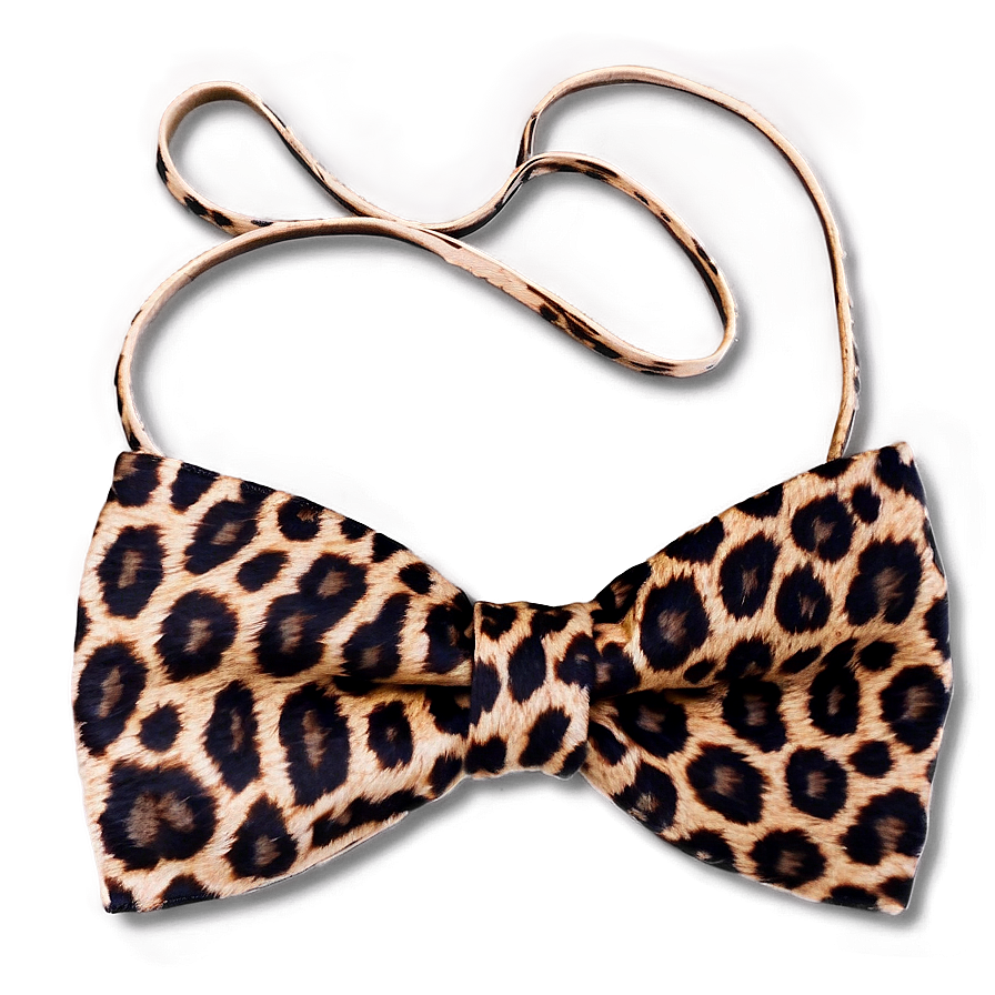 Animal Print Bow Tie Png 05252024 PNG Image