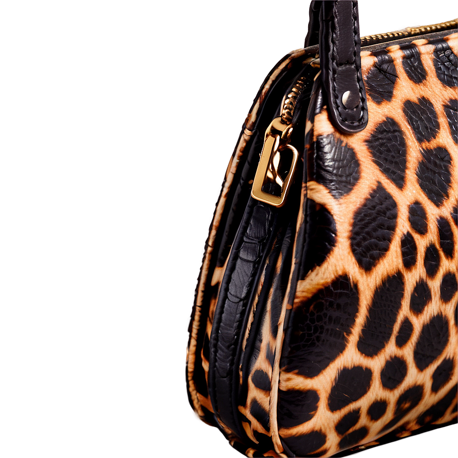 Animal Print Purse Png Nng PNG Image