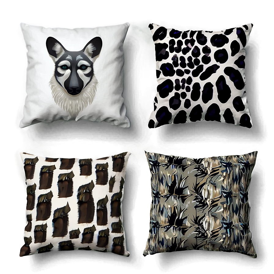 Animal Theme Throw Pillows Png 62 PNG Image