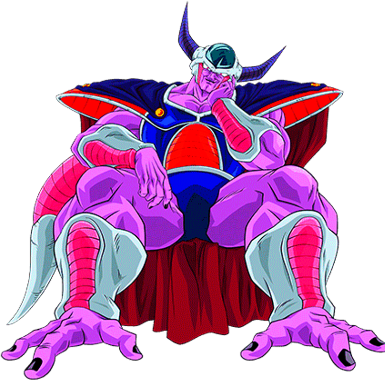 Animated Alien Villain Seated PNG Image