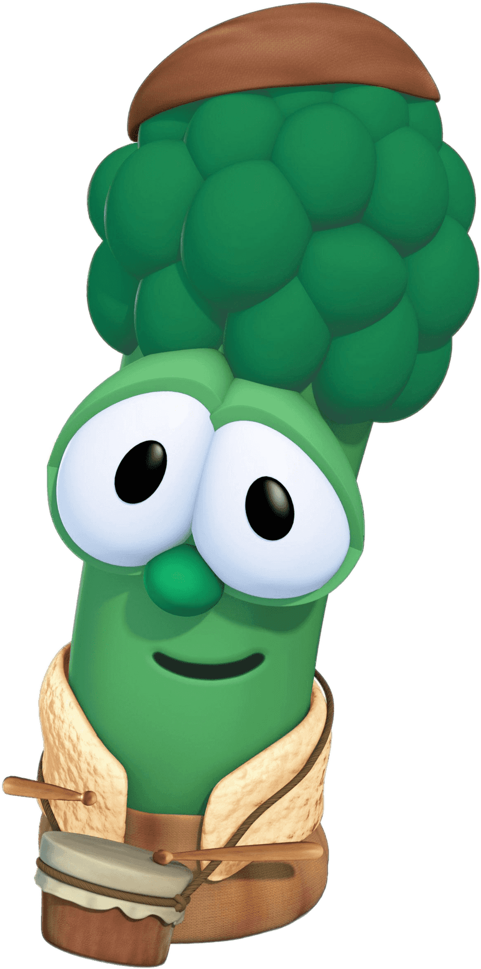 Animated Asparagus Character PNG Image