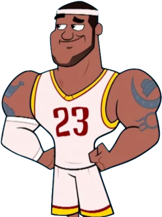 Animated Basketball Player23 PNG Image