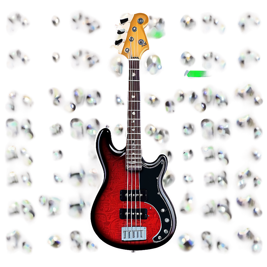 Animated Bass Guitar Png 36 PNG Image