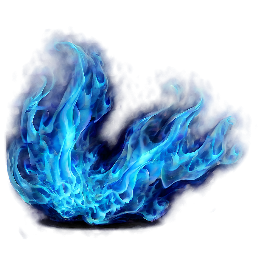 Animated Blue Fire Png 06112024 PNG Image