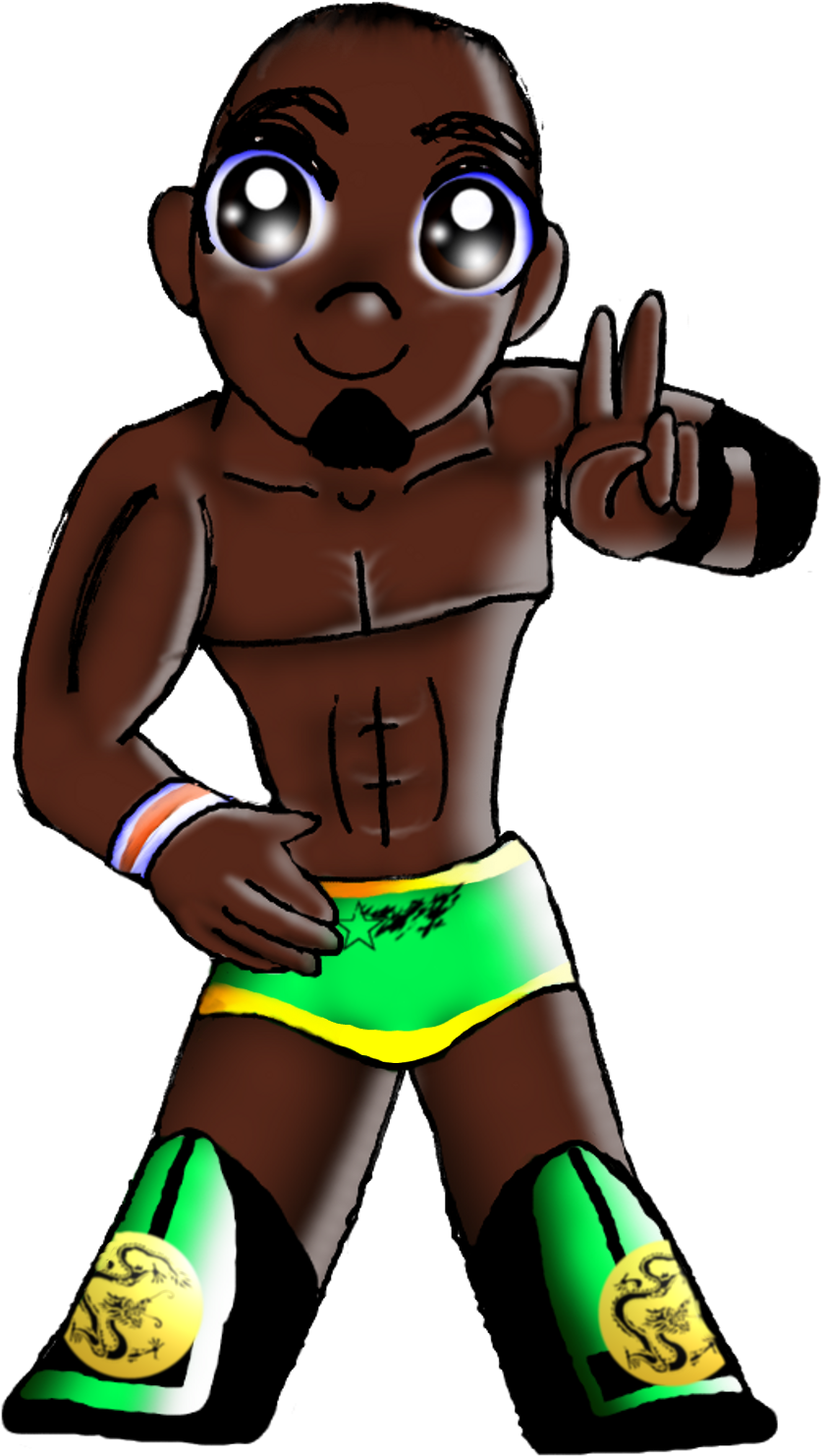 Animated Boxer Character PNG Image