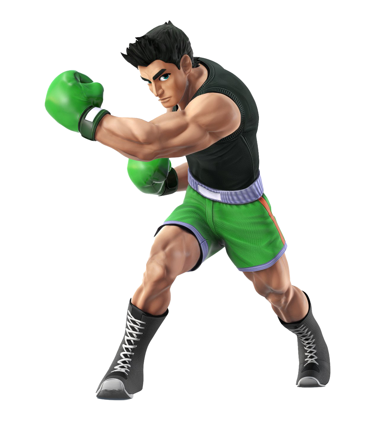 Animated_ Boxer_ Pose PNG Image