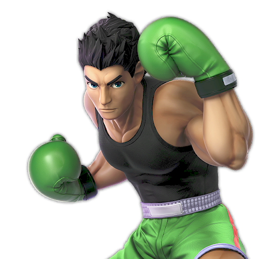 Animated Boxer Readyto Fight PNG Image