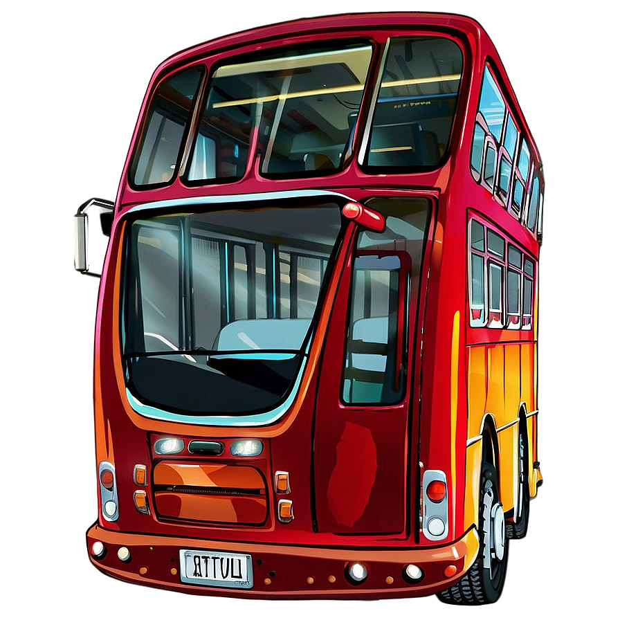 Animated Bus Png 05232024 PNG Image