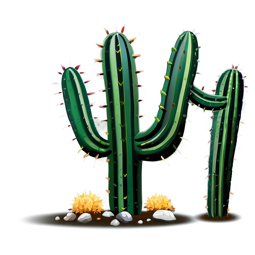 Animated Cactus Png Ndm PNG Image