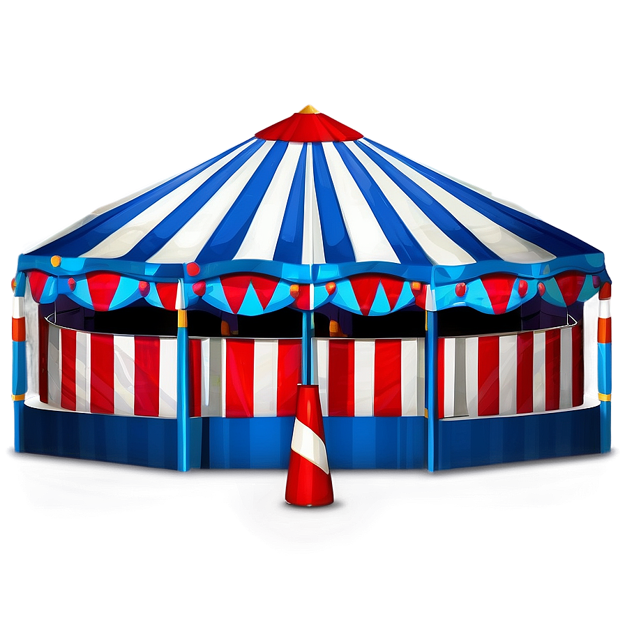 Animated Carnival Tent Scene Png Iff PNG Image