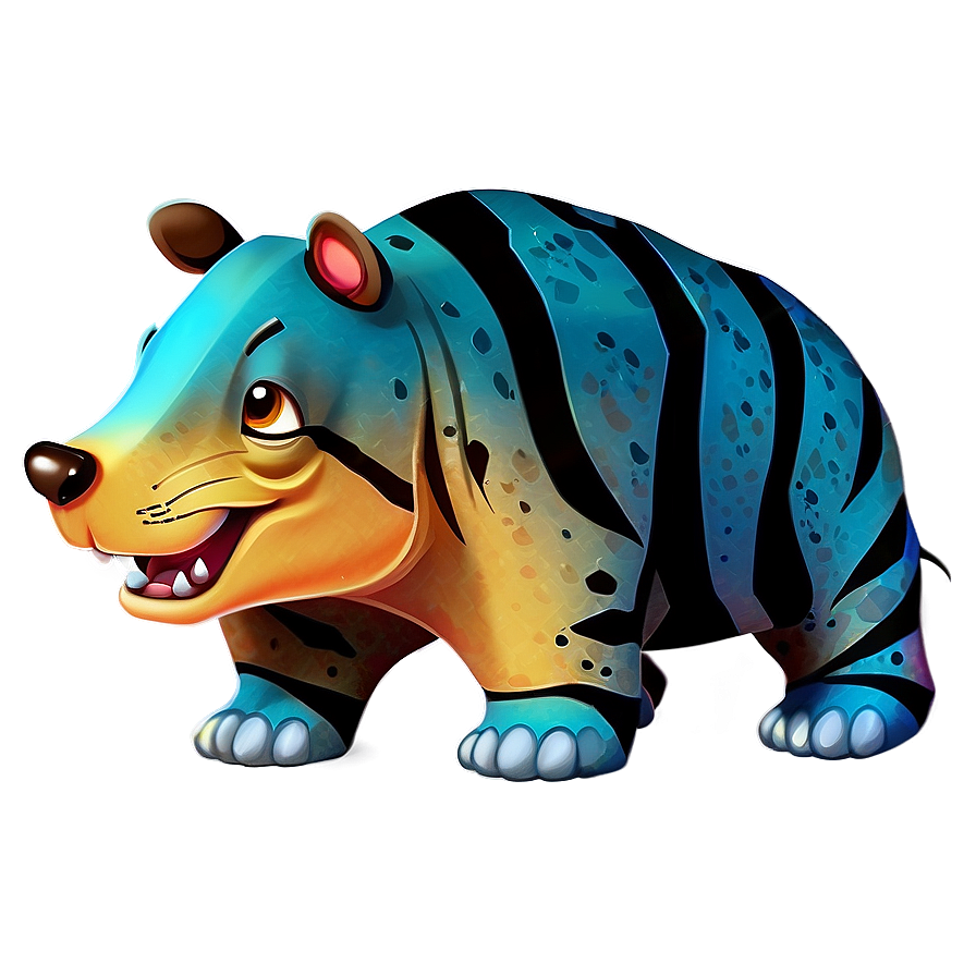 Animated Cartoon Wild Animal Png Hbq PNG Image