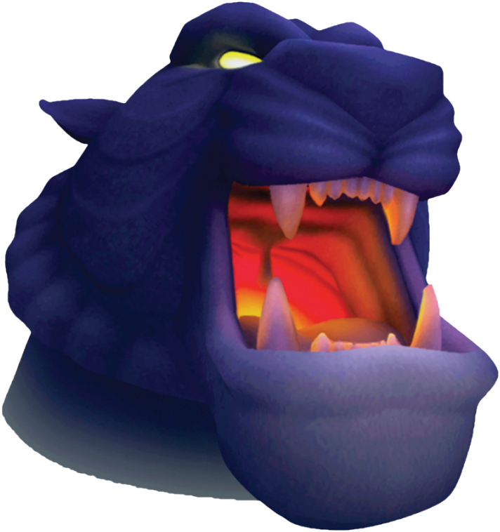 Animated Cave Monster Mouth PNG Image