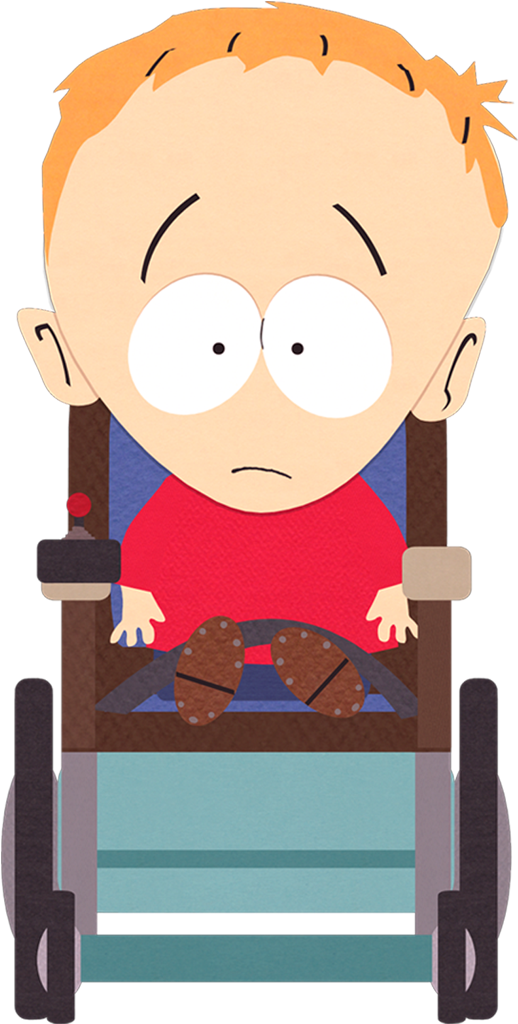 Animated Characterin Wheelchair PNG Image