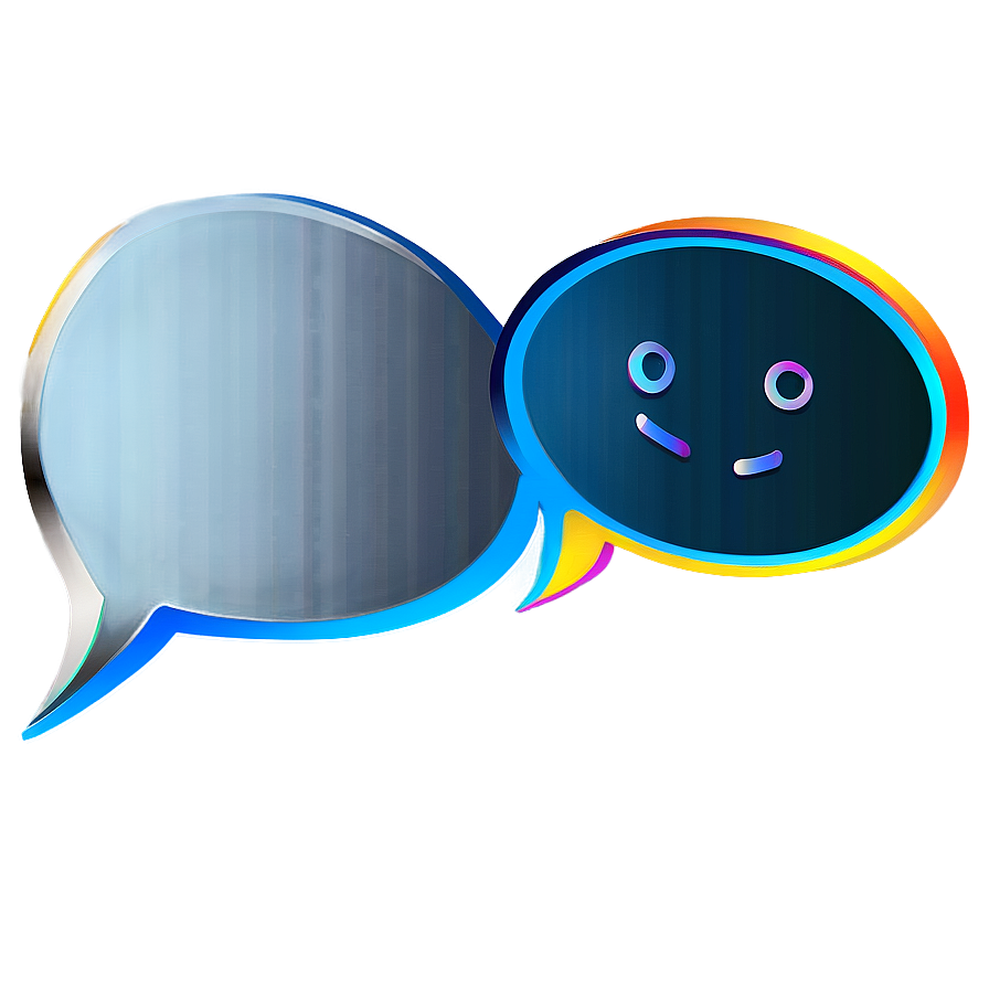 Animated Chat Bubble Symbol Png 06262024 PNG Image