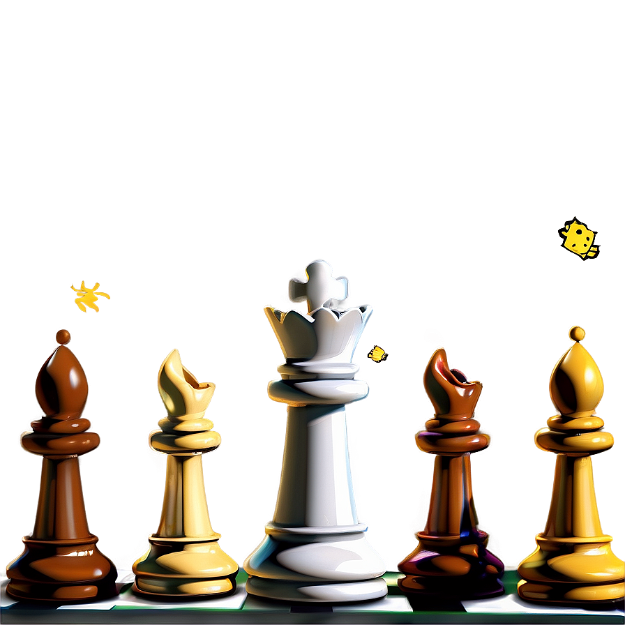 Animated Chess Game Pieces Png Pcu72 PNG Image