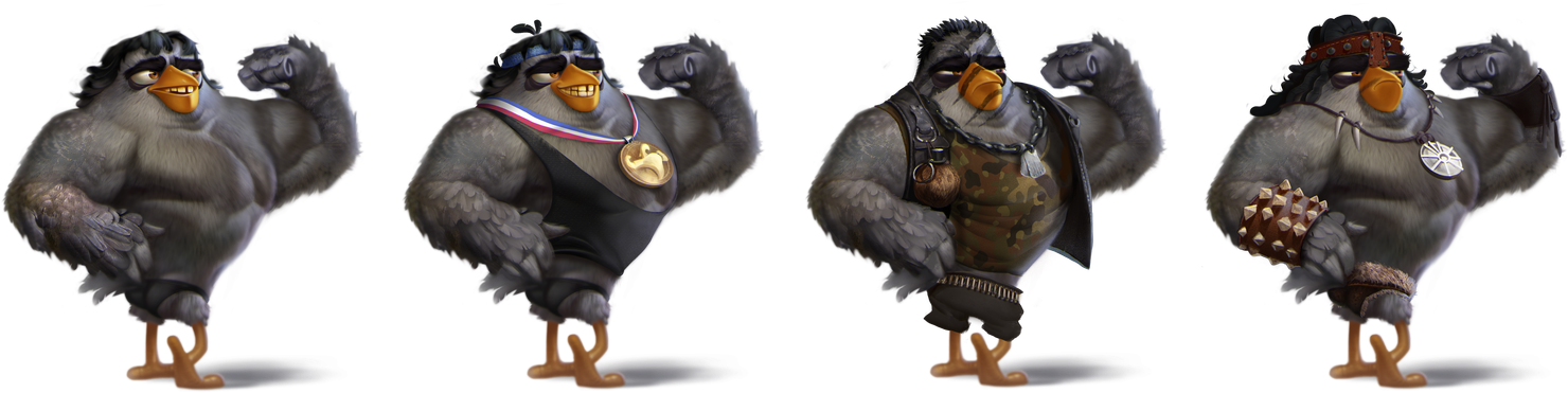 Animated_ Chimpanzee_ Character_ Evolution PNG Image