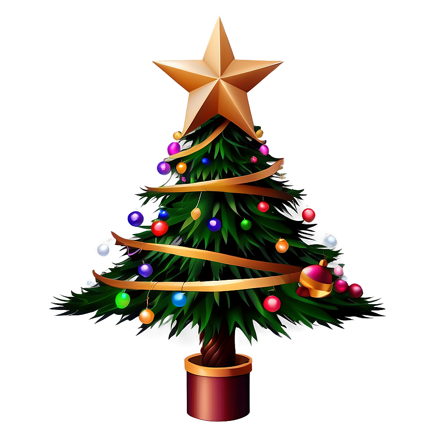 Animated Christmas Tree Star Png 54 PNG Image