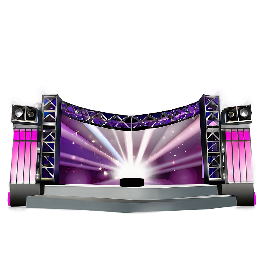 Animated Concert Stage Png Ejo PNG Image