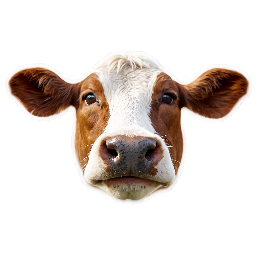 Animated Cow Face Png 56 PNG Image