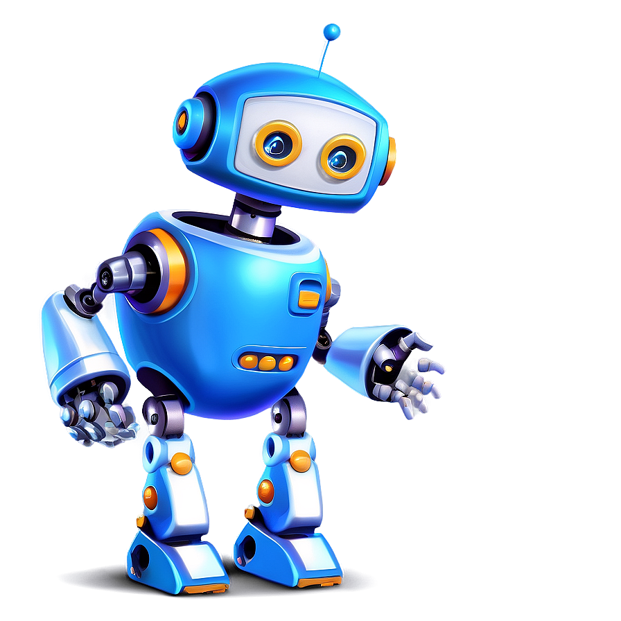 Animated Cute Robot Png 06272024 PNG Image