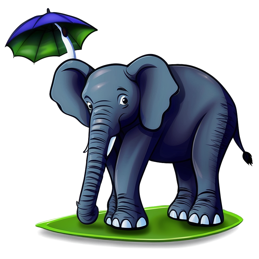 Animated Elephant Cartoon Png Mpb PNG Image