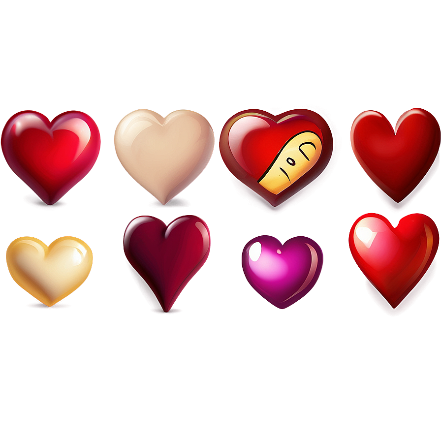 Animated Emoji Hearts Png Wjg PNG Image