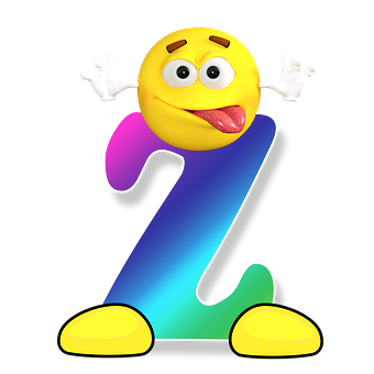 Animated Emoji Letter Z PNG Image