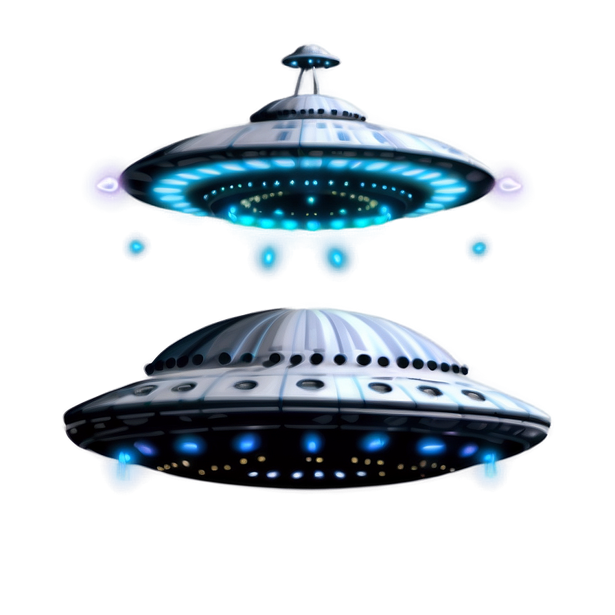 Animated Flying Saucer Drawing Png Biy37 PNG Image