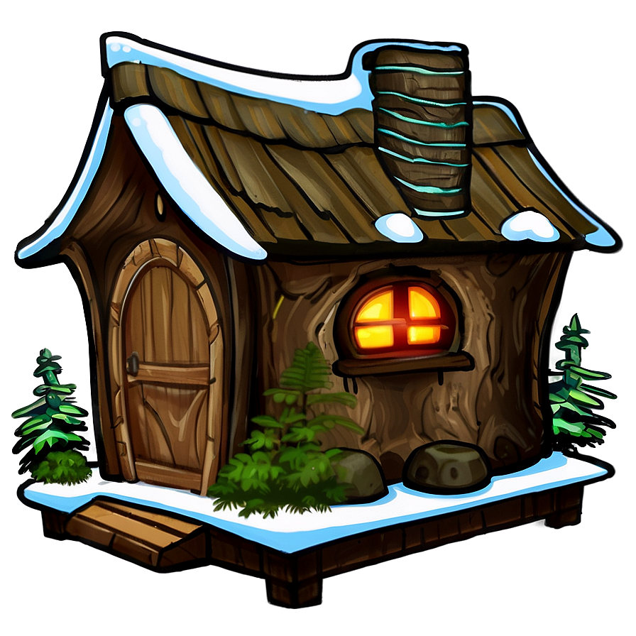 Animated Forest Dwelling Png 06272024 PNG Image