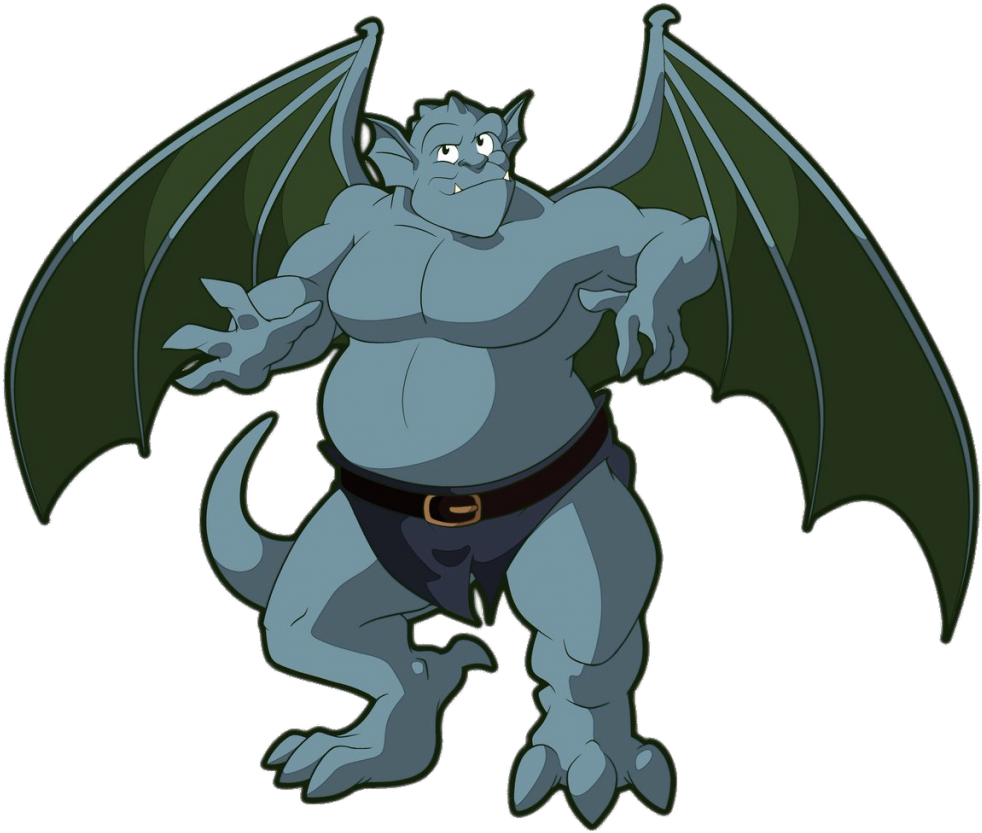 Animated Gargoyle Character PNG Image