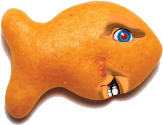 Animated Goldfish Cracker PNG Image