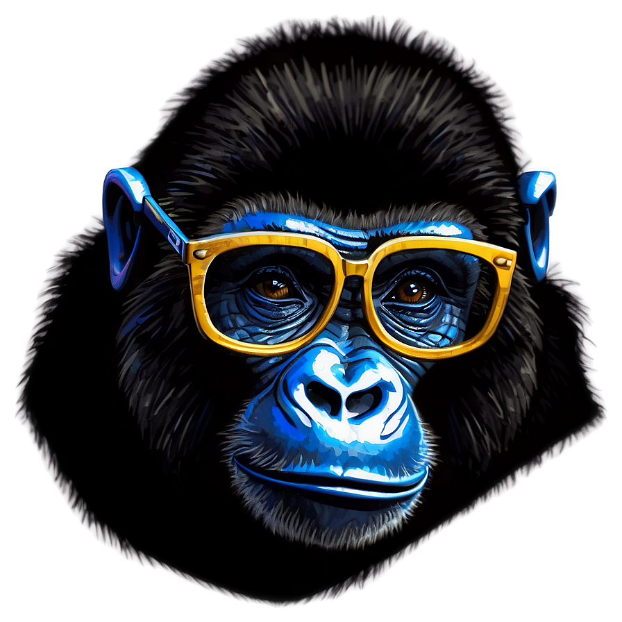 Animated Gorilla Glasses Png 48 PNG Image