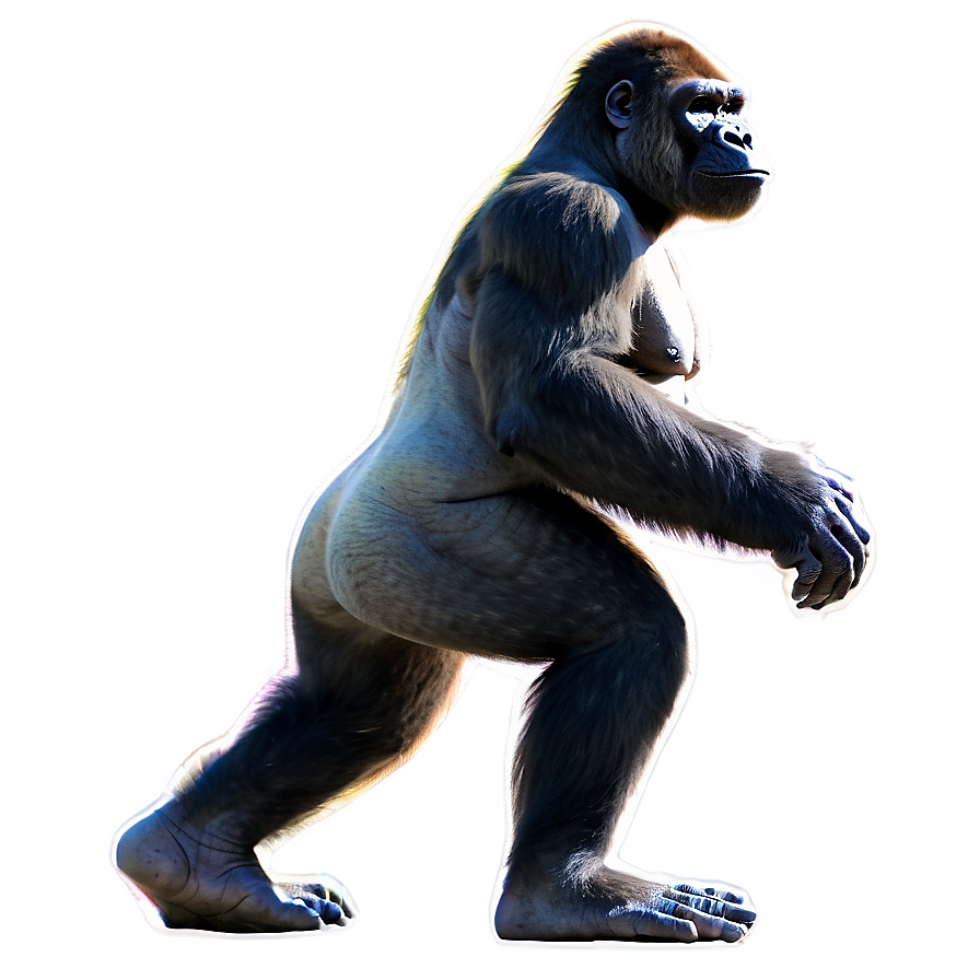 Animated Gorilla Walking Png 95 PNG Image