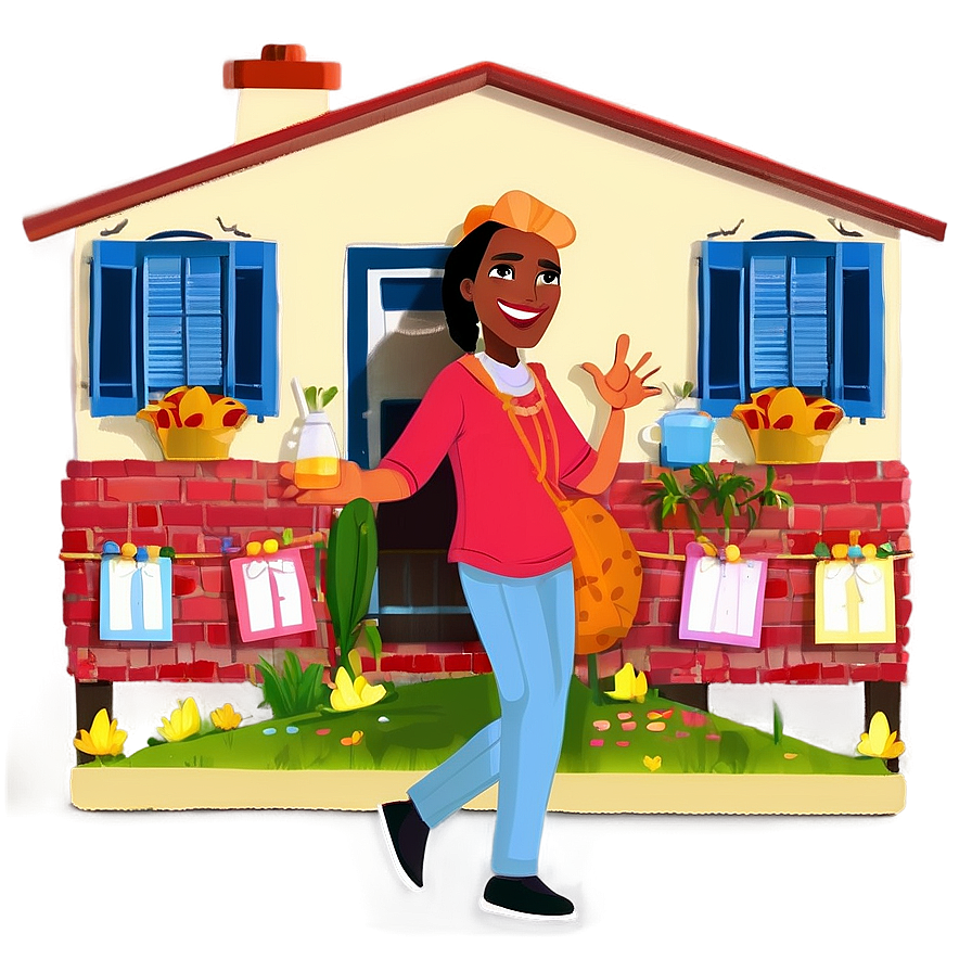 Animated House Party Fun Png Jki83 PNG Image