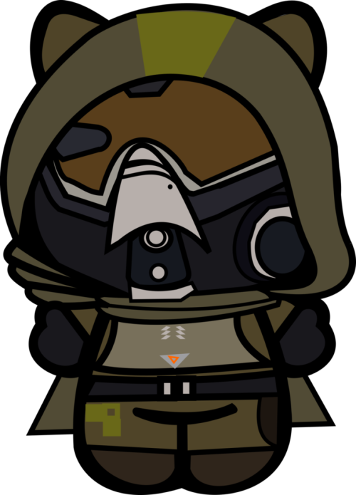 Animated Hunter Character PNG Image