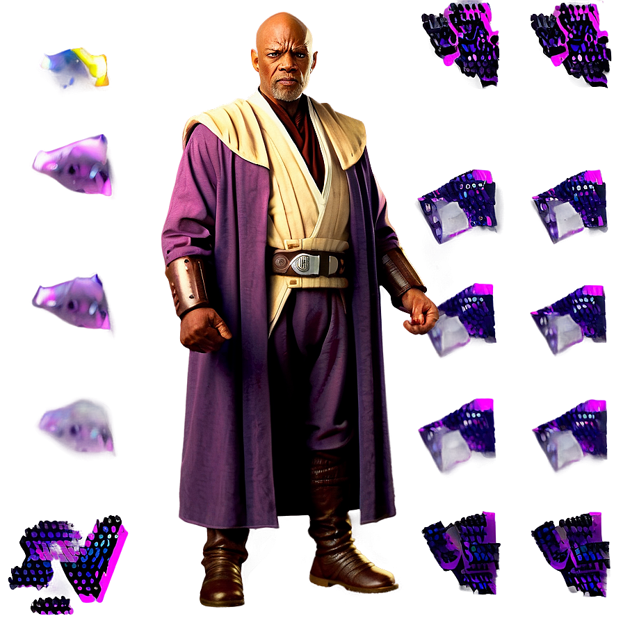 Animated Mace Windu Png Sij PNG Image