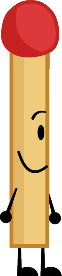 Animated Matchstick Character PNG Image