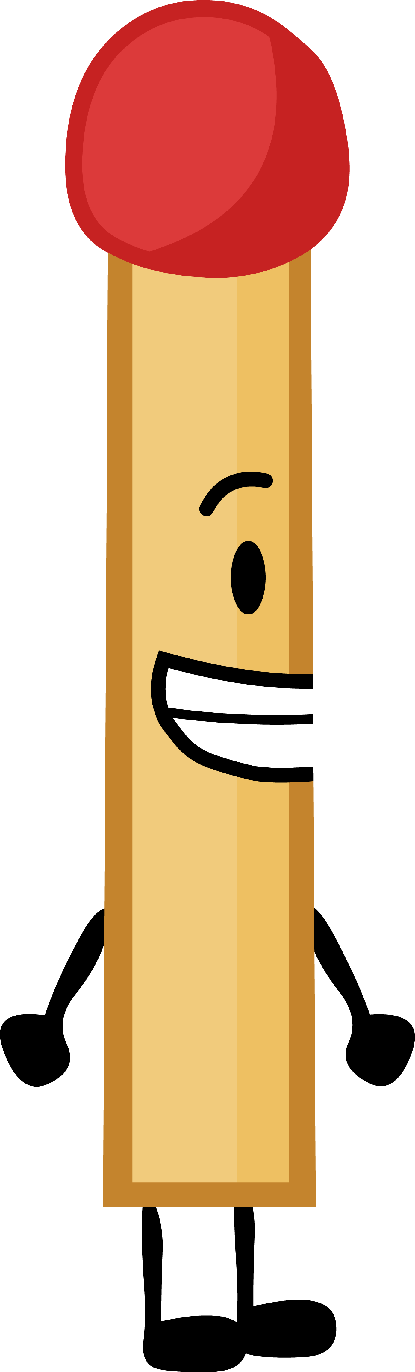 Animated Matchstick Character PNG Image