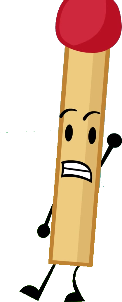 Animated Matchstick Character PNG Image