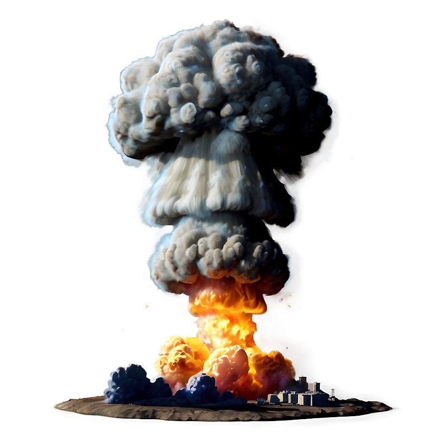 Animated Nuclear Bomb Explosion Png Uul PNG Image