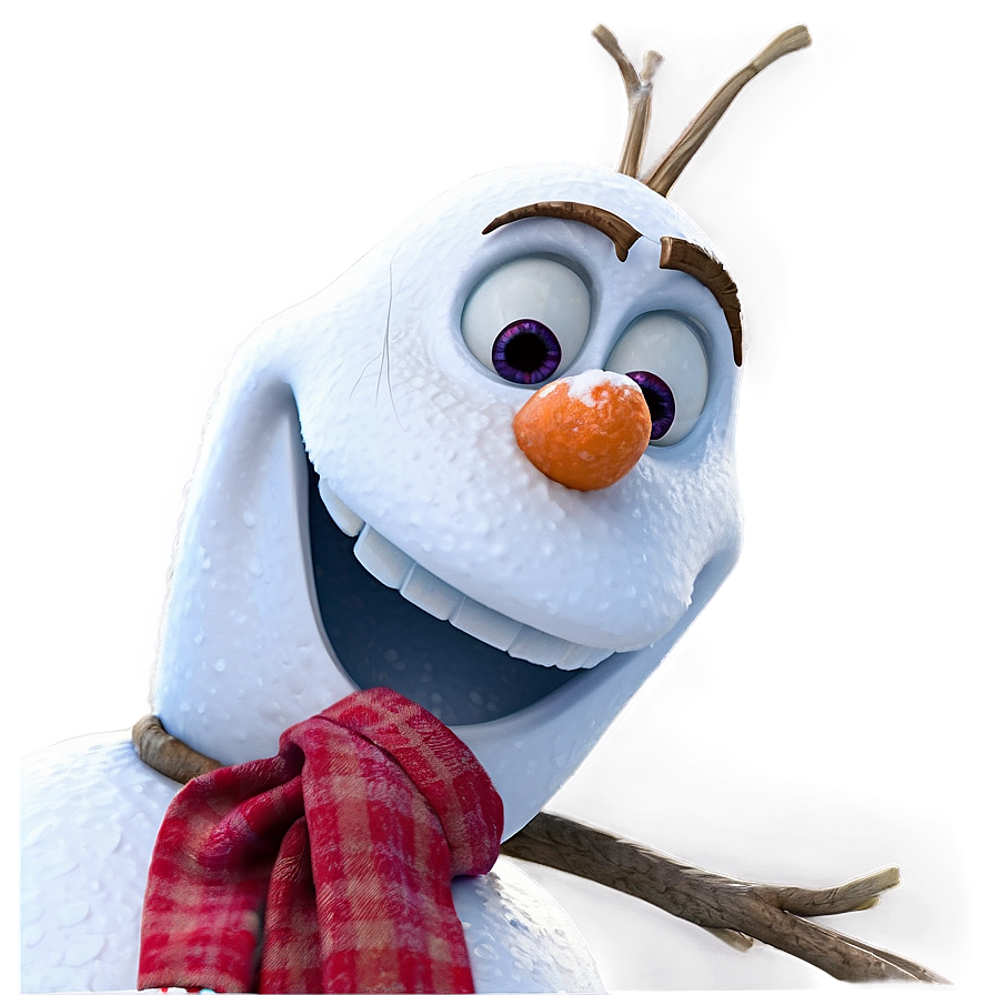 Animated Olaf Figure Png Csj PNG Image