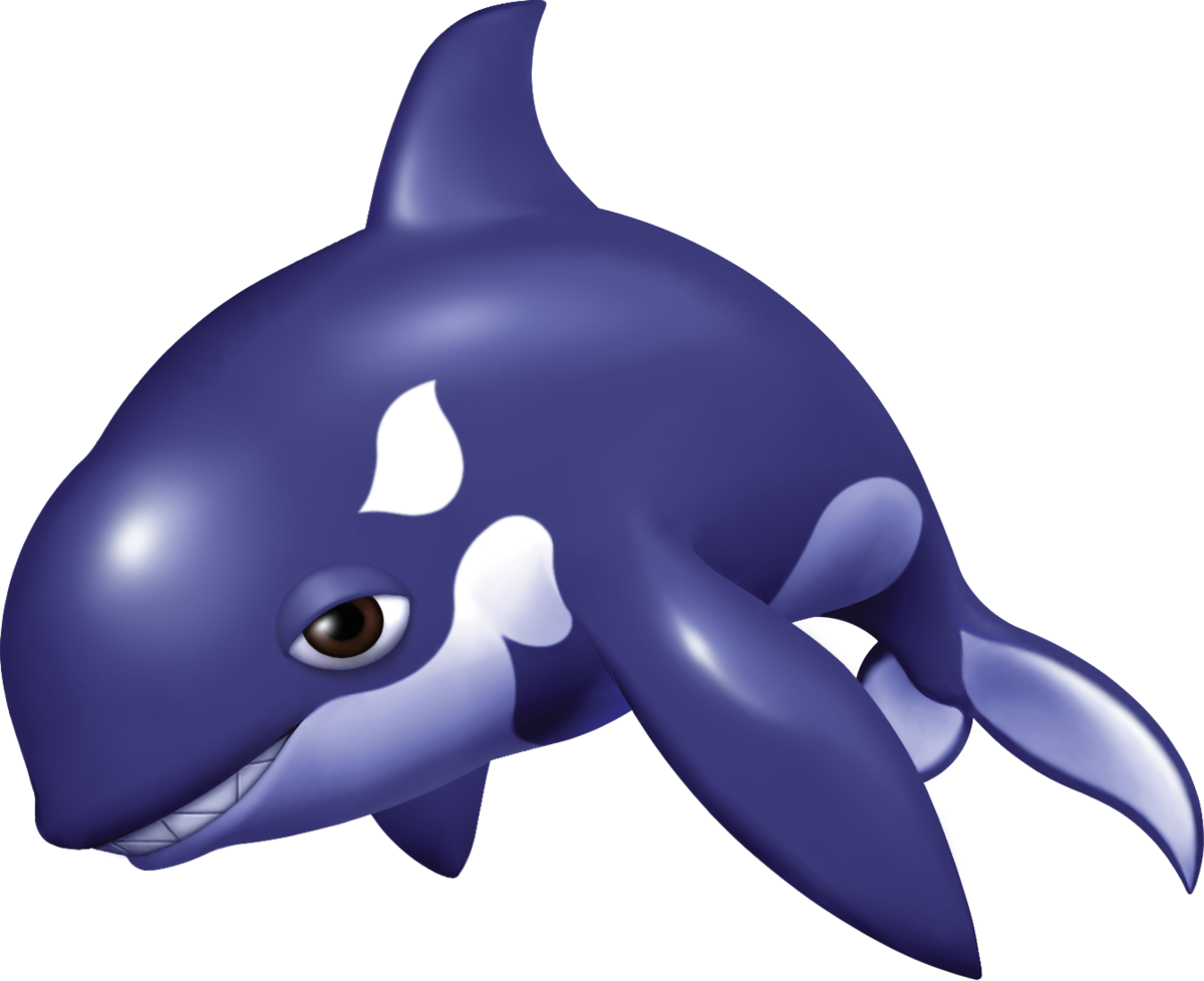 Animated Orca Character PNG Image