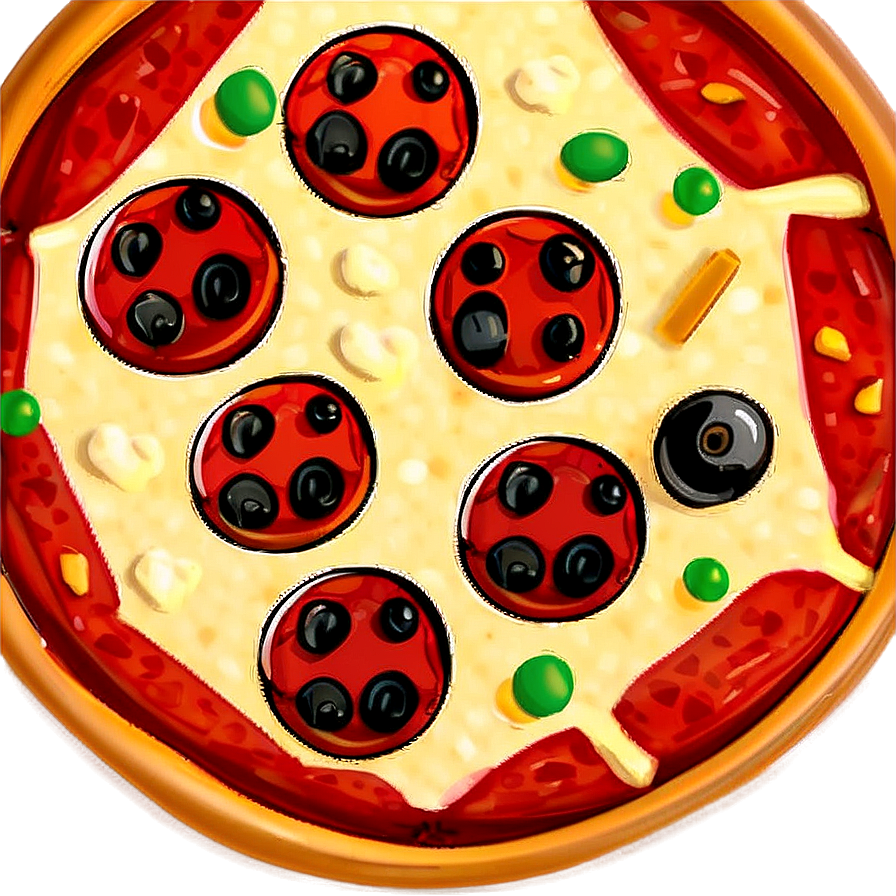 Animated Pizza Cartoon Design Png 44 PNG Image